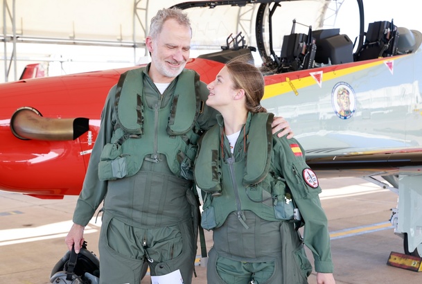 Vuelo de Instrucción con la Princesa de Asturias - Galería oficial Casa Real España
